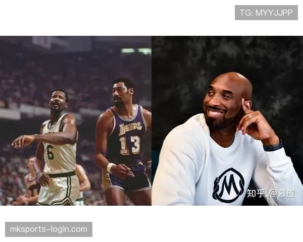 比尔·拉塞尔篮下护筐抢板，改变与张伯伦对位节奏